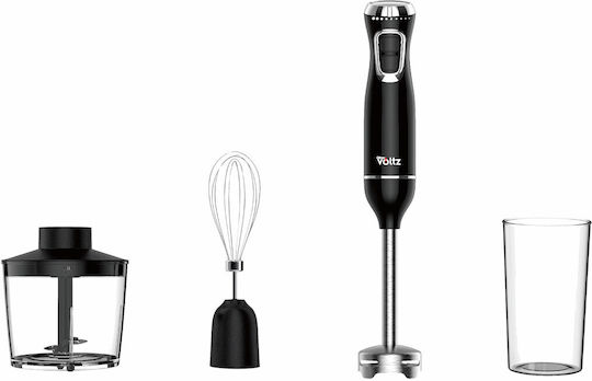 Voltz Handmixer mit Inox-Stab 800W Schwarze