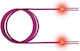 Sacon Fiber Optic Cable 1m Purple 1pcs