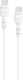 Devia USB 2.0 Cable USB-C male - USB-C 60W Λευκό 1m
