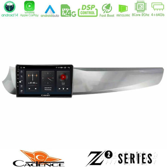 Bizzar Ηχοσύστημα Αυτοκινήτου για Alfa Romeo Giulietta 2010-2014 (Bluetooth/USB/WiFi/GPS/Apple-Carplay/Android-Auto) με Οθόνη Αφής 9"