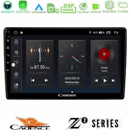 Bizzar Car Audio System for Alfa Romeo Brera / Spider 2006-2010 (Bluetooth/USB/WiFi/GPS/Apple-Carplay/Android-Auto) with Touch Screen 9"