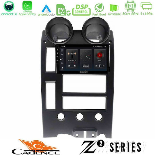 Bizzar Ηχοσύστημα Αυτοκινήτου Hummer H2 2002-2007 (Bluetooth/USB/WiFi/GPS/Apple-Carplay/Android-Auto) με Οθόνη Αφής 9"