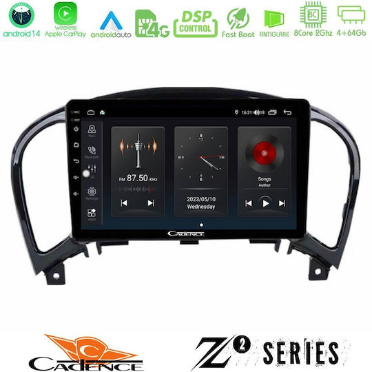 Bizzar Ηχοσύστημα Αυτοκινήτου για BMW F15 Nissan Juke 2019 (Bluetooth/USB/WiFi/GPS/Apple-Carplay/Android-Auto) με Οθόνη Αφής 9"