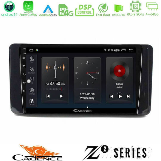 Bizzar Car Audio System for Skoda Kamiq 2019-2022 (Bluetooth/USB/WiFi/GPS/Apple-Carplay/Android-Auto) with Touch Screen 9"