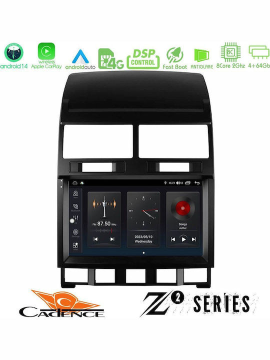 Bizzar Car Audio System for Volkswagen Touareg 2002 – 2010 (Bluetooth/USB/WiFi/GPS/Apple-Carplay/Android-Auto) with Touch Screen 9"