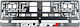 Set 2 Pieces Carbon License Plate Holder Vw Golf Gti