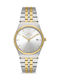 Ferro Men's Watch 36mm Battery with Silver Metal Bracelet