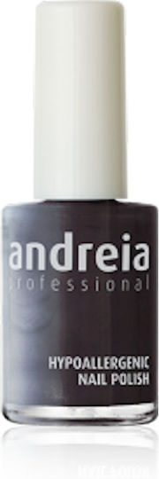 Andreia Professional Glossy Βερνίκι Νυχιών Γκρι 14ml
