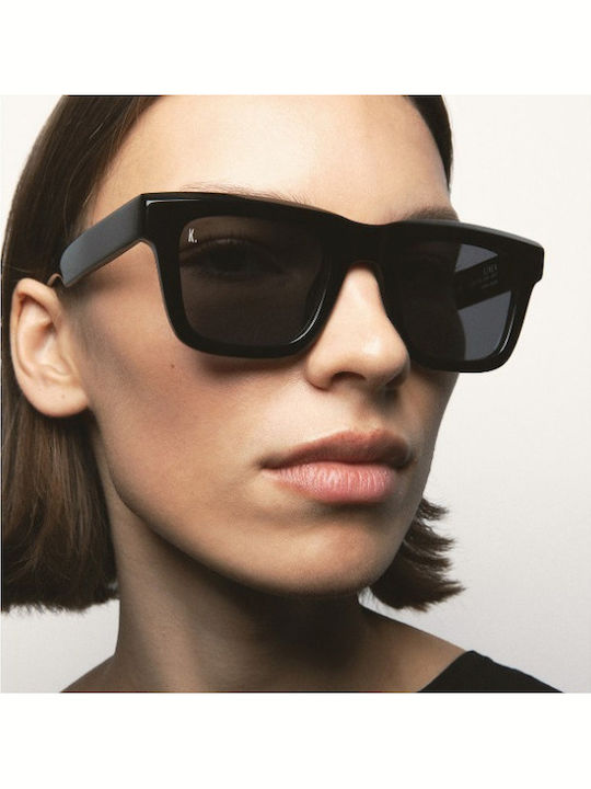 Kaleos Unisex Sunglasses with Brown Plastic Fra...