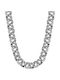 Kiriakos Gofas Silver Chain Neck Thin Thickness 3.25mm