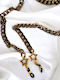 Daisy Gold Brillenkette Sternchen
