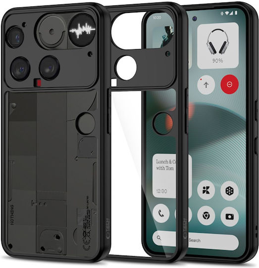 Tech-Protect Magmat Back Cover Σιλικόνης / Πλαστικό Μαύρο (Nothing Phone (3))