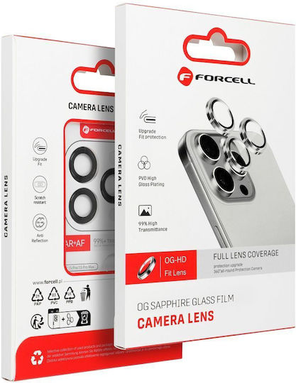 Forcell Προστασία Κάμερας Tempered Glass Διάφανο για το Samsung Galaxy S25 Mint