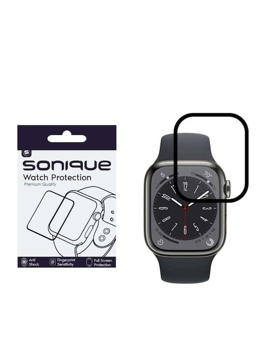Sonique Full Face Tempered Glass για το Apple Watch 7/8/9 45mm 1τμχ