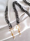 Night Sky Gun Metal Brillenkette