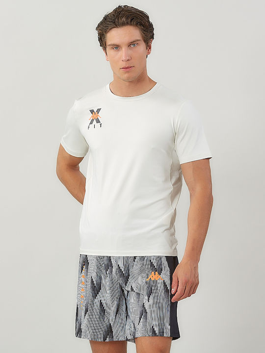 Kappa Ello Αθλητικό T-shirt Μπεζ
