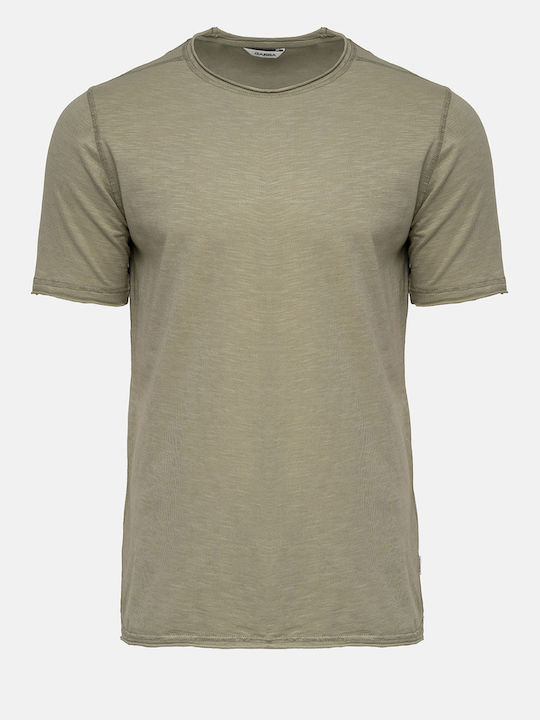 Gabba T-Shirt Lässiges Grünes 11566-Grün