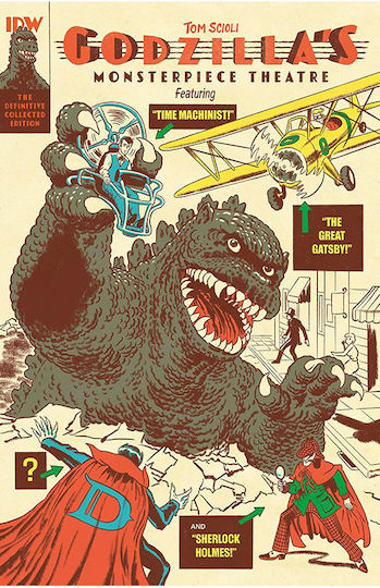 Godzilla’s Monsterpiece Theatre, Cover by TBA The year is PB Godzilla’s Monsterpiece Theatre, Cover by TBA The year is PB