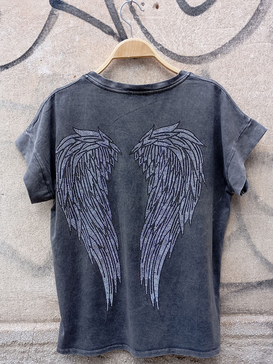 Γυναικείο T-shirt Γκρι