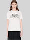 Happy Tiger Women's T-shirt White