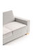 Sofazip Topper Elastic Cover for Two Seater Sofa Ivory 65x130cm 1pcs