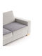 Sofazip Topper Husă Elastică Canapea cu patru locuri Gri 65x200cm 1buc