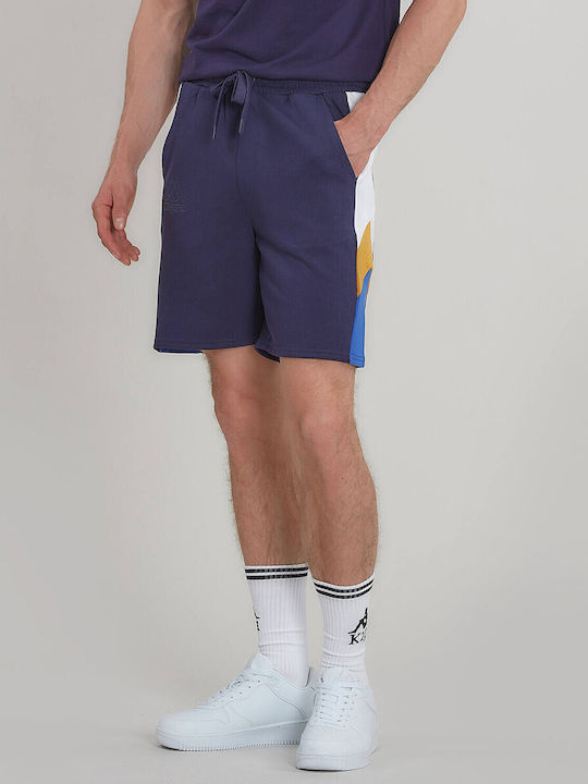Kappa Logo Gnaco Men's Athletic Shorts Blue