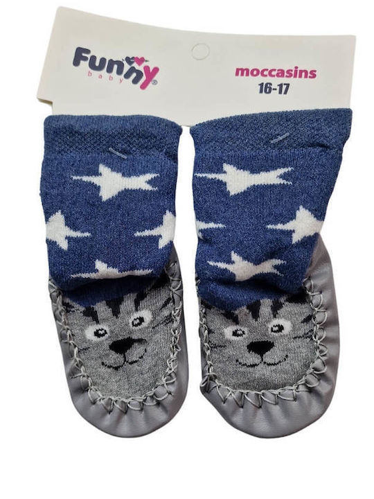 Minissa Kids' Slipper Socks Gray