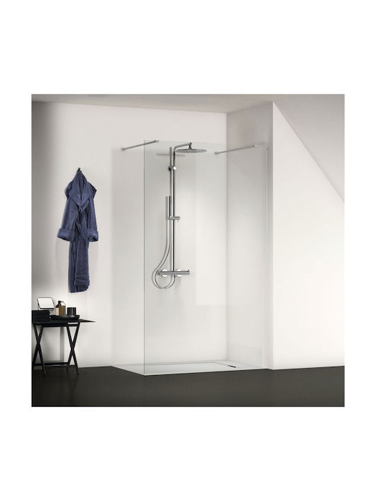 Ideal Standard Fixed Side for Shower 140x200cm Clear Glass