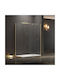 Karag Walkin 2 Partea fixă Duș 110x200cm Sticlă transparentă Oro 5206836057996