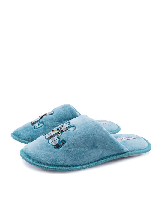 Migato Winter Women's Slippers Light Blue