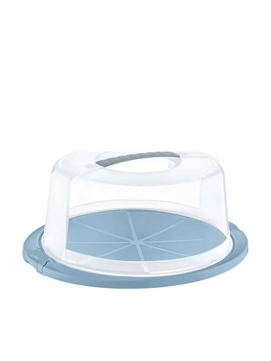 Altom Tortieră Plastic cu Capac Transparent 38x17buc