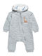Tender Comforts Baby Bodysuit for Going Out Long-Sleeved Gray