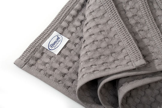 Dimcol Prosop de ceai din 100% Bumbac în Culoarea Gri 50x70cm