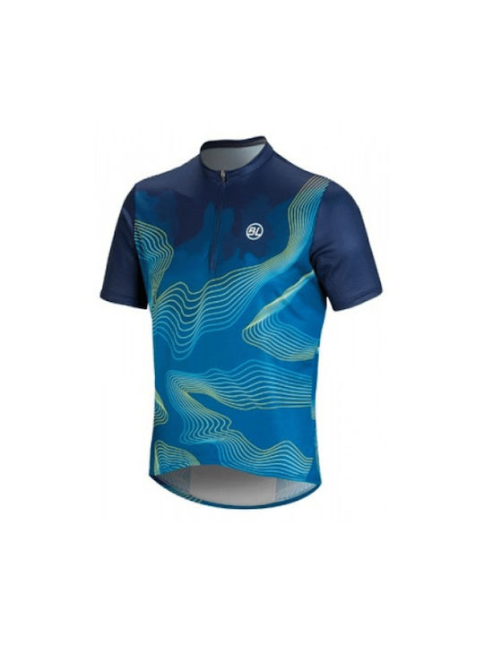 Bicycle Line Madeira Short Sleeves Cycling Jersey Blue