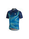 Bicycle Line Madeira Short Sleeves Cycling Jersey Blue