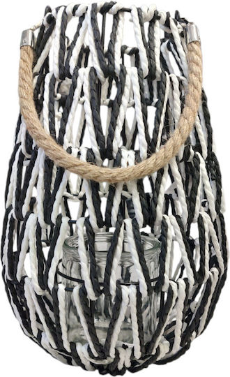 keleman Metallic Lantern White