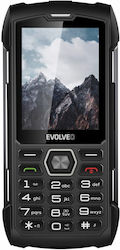 Evolveo StrongPhone H1 Dual SIM Антиударен Мобилен Телефон с Бутони Черен