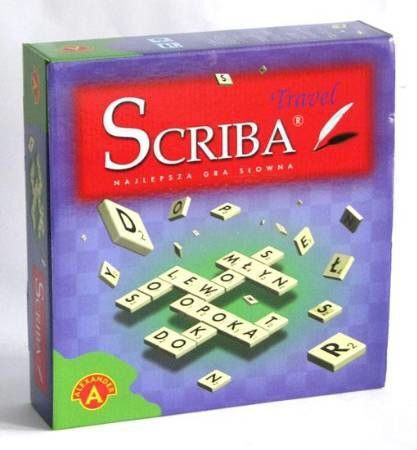 Board Game Scriba Travel for 1-4 Players 8+ Years Old (PL) Alexander Toys