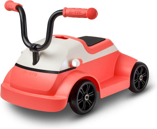 Micro Car Ride On Pink Baby Push Walker