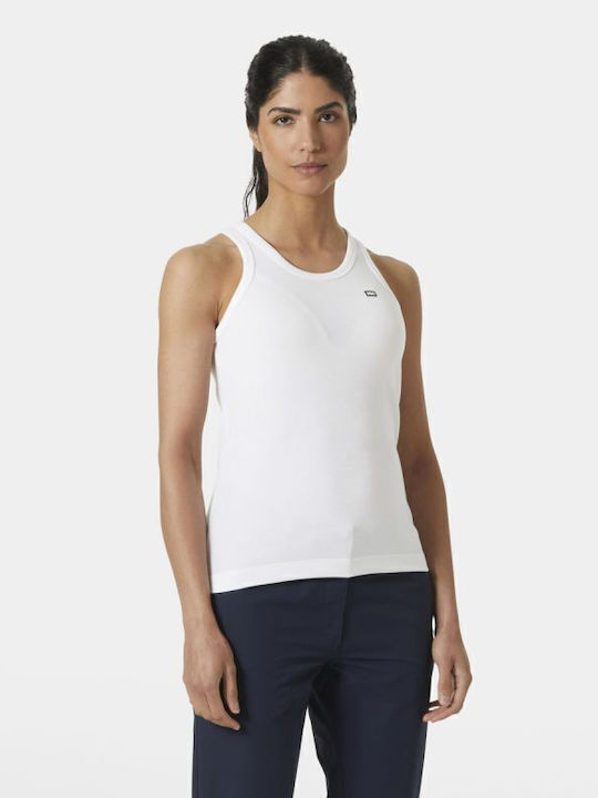 Women's Summer Blouse Sleeveless White