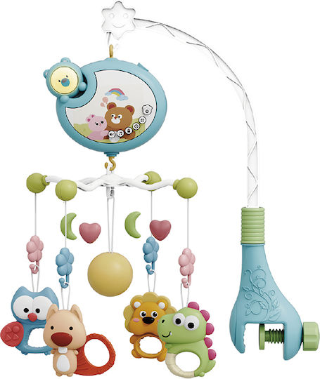 Bebe Stars Mobile für Kinderbett mit Musik für 0++ Monate