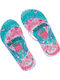 Kinder Flip Flops Türkis