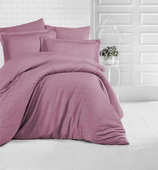 Linea Home Soft Σετ Σεντόνια Υπέρδιπλα 250x270εκ. Soft Satin (4τμχ)