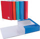 A4 Folder Elastic Band Made Glossy Laminated Cardboard Various Colors 24x34x5