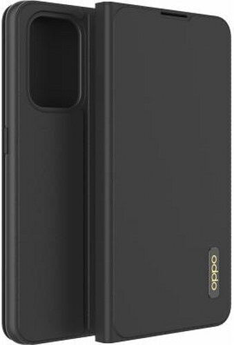 Husă Tip Carte Oppo Oppo A94 5G Cu Suport Card Neagră
