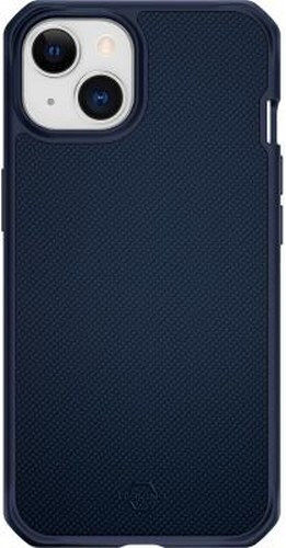 Itskins Калъф iPhone 14 Plus Подсилен Балистичен Наилон Син