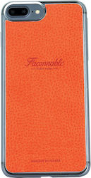 Husă Façonnable iPhone 6/6s Plus 7 Plus 8 Plus Rigid French Riviera Portocalie Husă Façonnable iPhone 6/6s Plus 7 Plus 8 Plus Rigid French Riviera Portocalie