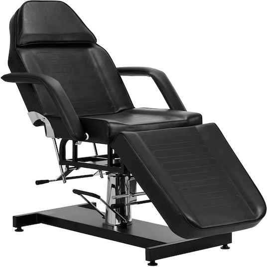 Salon Tech Καρέκλα Schönheit Schwarz mit verstellbarer Höhe