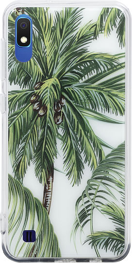 Bigben Connected Husa Hybrid Samsung Galaxy A10 Design Palmieri Elegant Subțire Multicoloră